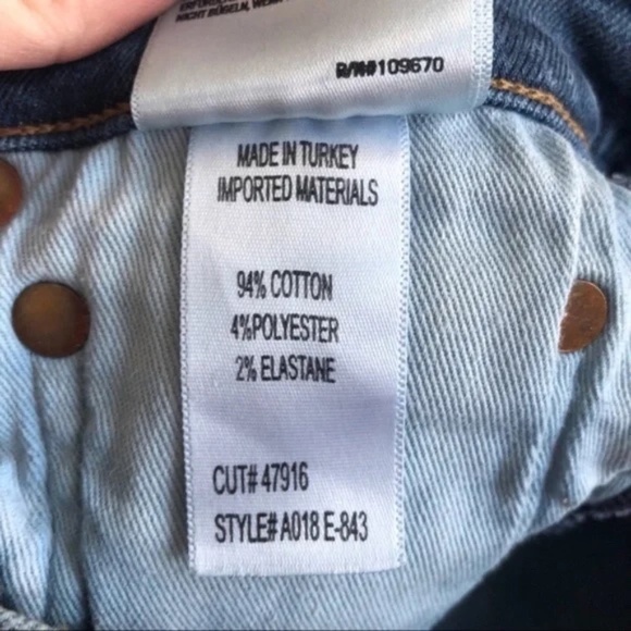 AGOLDE Sophie Ripped High Waist Crop Jeans Spite - Picture 8 of 8